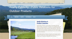 Desktop Screenshot of fireflypublicity.com